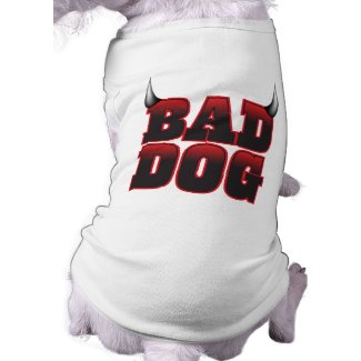 Bad Dog Pet shirt petshirt