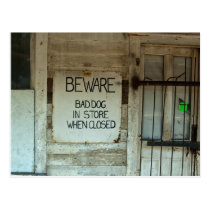 Bad Dog postcards