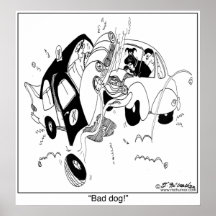 Bad Dog Print