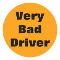 Bad Driver! Sticker