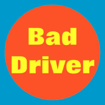 Bad Driver! Sticker stickers