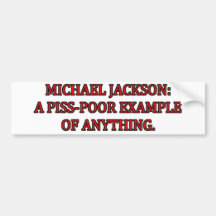 BAD EXAMPLE BUMPER STICKER