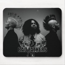 Bad Fathers Hawk Pose Mousepad