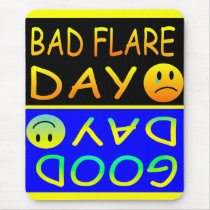 Bad Flare Day/ Good  Day Mouse Pads