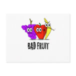 BAD FRUIT! POSTCARD