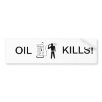Bad gas prices? bumper sticker