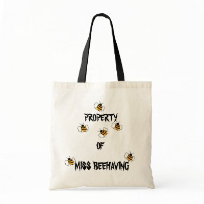 Bad Girl Tote Bag by Happysoles