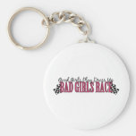 Bad Girls Race Keychains