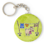bad goat key chain