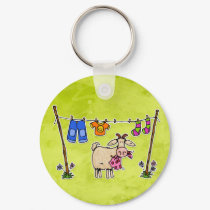 bad goat keychains