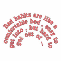 Bad habits... embroidered shirts by randymedlin Bad habits... embroidered shirts