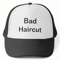 Bad hair cut hat