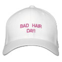 BAD HAIR DAY! embroidered hats