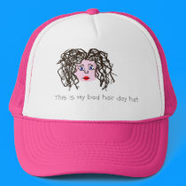 Bad hair day hat by Swe3tnsourchicke Bad hair day hat