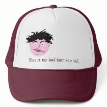 Bad hair day hat -men by Swe3tnsourchicke Bad hair day hat -men