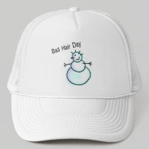Bad Hair Day Snowman hats