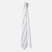 Bad Hair Day Snowman tie