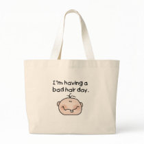 Bad Hair Day Tshirts and Gifts Tote Bags