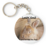 Bad Hare Day Keychain