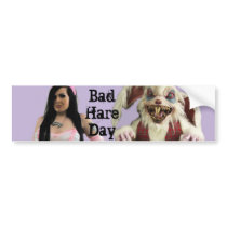 BAD HARE DAY MOVIE Bumper Sticker