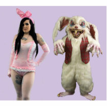 BAD HARE DAY MOVIE Photo Sculpture