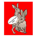 BAD HARE DAY posters by CHUCKLEMEDIA BAD HARE DAY posters
