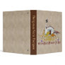 Bad Jesus Ponies 3 Ring Binder