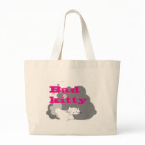 bad kitty canvas bags