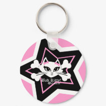 Bad Kitty Catoure Star Keychain by BadKittyCatoure Bad Kitty Catoure Star Keychain