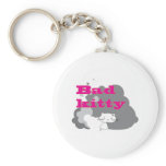 bad kitty key chain