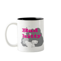 bad kitty mugs