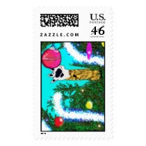 bad kitty postage by wolffreeborn bad kitty postage