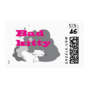 bad kitty postage by NChadai bad kitty postage