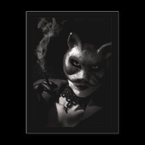 Bad Kitty - Postcard postcards