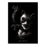 Bad Kitty - Print by Valerian Bad Kitty - Print