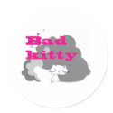 bad kitty stickers by NChadai bad kitty stickers