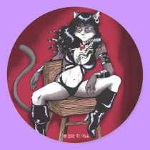 Bad Kitty Sticker stickers
