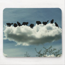 Bad Luck Rains Mousepads