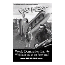 Bad Meat Movie Poster posters by worldom Bad Meat Movie Poster posters