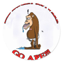 Bad Monkey Software 600 x 600 Sticker