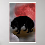 Bad Moon Rising (Wolf) Print