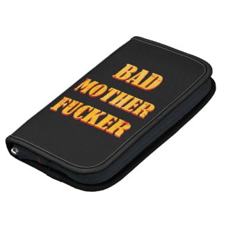 Bad mother fucker blood splattered vintage quote planners