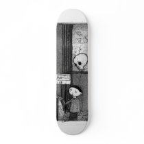 Bad News Balloon Custom Skate Board