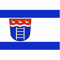 Bad Oeynhausen, Germany flag Photo Cutouts
