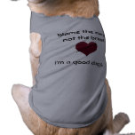 bad owner dog t-shirt