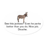 Bad Parking stickers