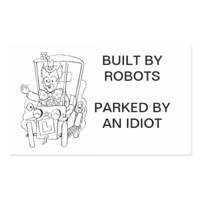 Bad Parking Sticker by Sussexjohn