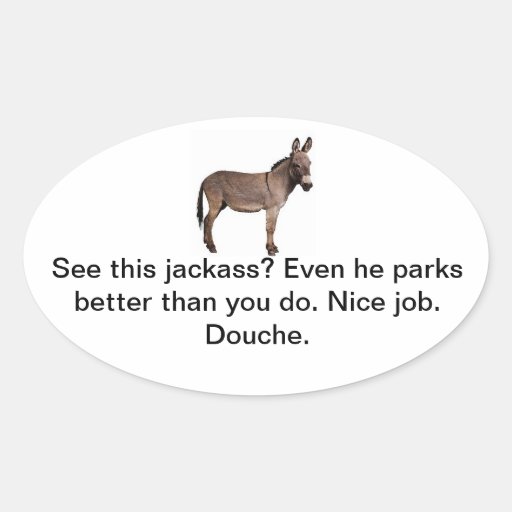 Bad Parking Stickers