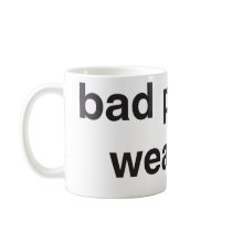 Bad People Wear Fur Mug mugs