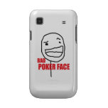 Bad Poker Face Samsung Galaxy Case